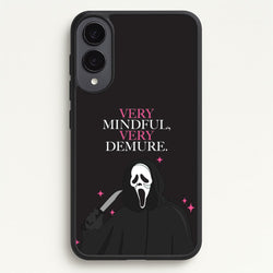 Very Mindful, Very Demure  - Scream Phone Case for Galaxy S25 Edge