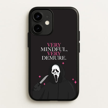 Very Mindful, Very Demure  - Scream Phone Case for iPhone 12 / 12 Pro