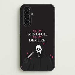 Very Mindful, Very Demure  - Scream Phone Case for Galaxy A16