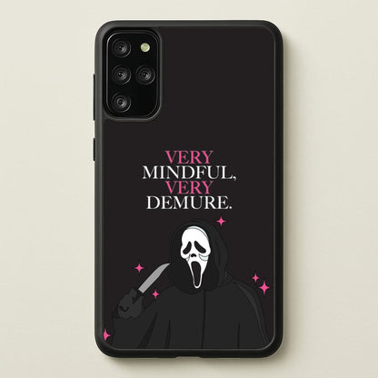 Very Mindful, Very Demure  - Scream Phone Case for Galaxy S20 Plus