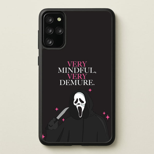 Very Mindful, Very Demure  - Scream Phone Case for Galaxy S20 Plus