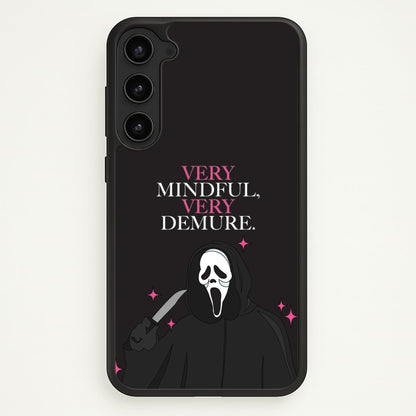 Very Mindful, Very Demure  - Scream Phone Case for Galaxy S23