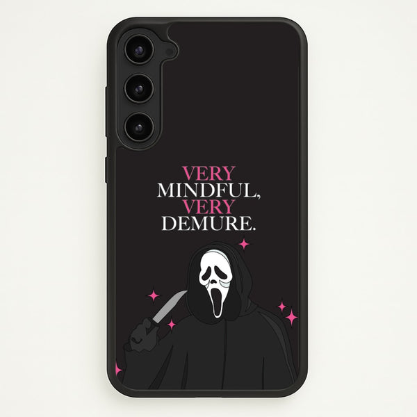 Very Mindful, Very Demure  - Scream Phone Case for Galaxy S23