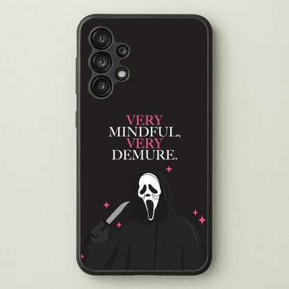 Very Mindful, Very Demure  - Scream Phone Case for Galaxy A13