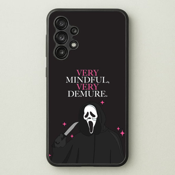 Very Mindful, Very Demure  - Scream Phone Case for Galaxy A13
