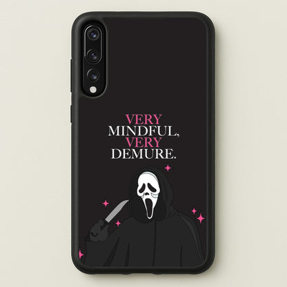 Very Mindful, Very Demure  - Scream Phone Case for Huawei P20 Pro