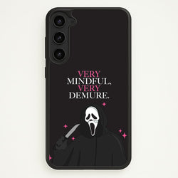 Very Mindful, Very Demure  - Scream Phone Case for Galaxy S23 Plus