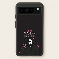 Very Mindful, Very Demure  - Scream Phone Case for Google Pixel 8 Pro