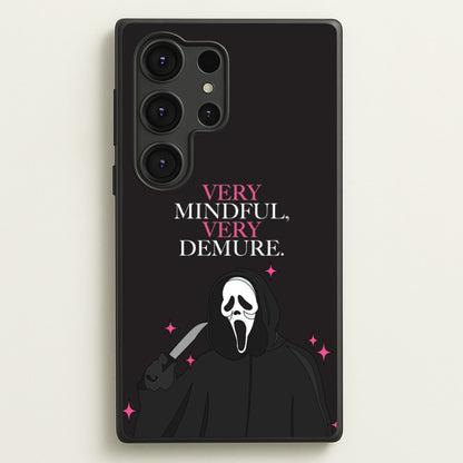 Very Mindful, Very Demure  - Scream Phone Case for Galaxy S25 Ultra