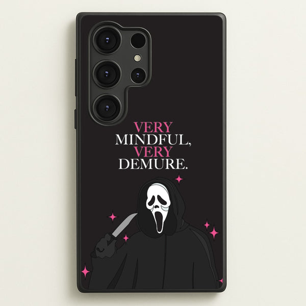 Very Mindful, Very Demure  - Scream Phone Case for Galaxy S25 Ultra