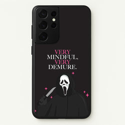 Very Mindful, Very Demure  - Scream Phone Case for Galaxy S21 Ultra