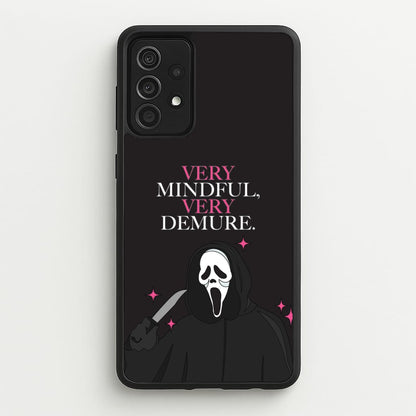 Very Mindful, Very Demure  - Scream Phone Case for Galaxy A52 / A52s