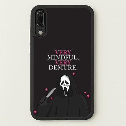 Very Mindful, Very Demure  - Scream Phone Case for Huawei P20