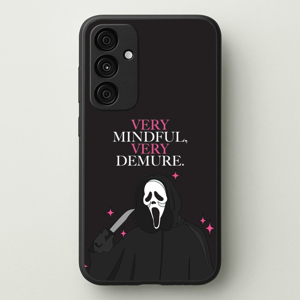 Very Mindful, Very Demure  - Scream Phone Case for Galaxy A55