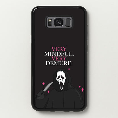Very Mindful, Very Demure  - Scream Phone Case for Galaxy S8 Plus