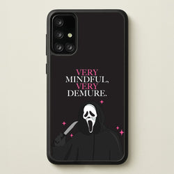 Very Mindful, Very Demure  - Scream Phone Case for Galaxy A71