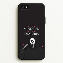 Very Mindful, Very Demure  - Scream Phone Case for iPhone 5 / 5s / SE 2016