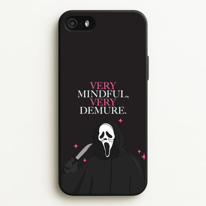 Very Mindful, Very Demure  - Scream Phone Case for iPhone 5 / 5s / SE 2016
