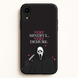 Very Mindful, Very Demure  - Scream Phone Case for iPhone XR