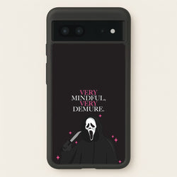Very Mindful, Very Demure  - Scream Phone Case for Google Pixel 7