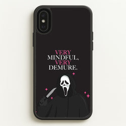 Very Mindful, Very Demure  - Scream Phone Case for iPhone XS Max