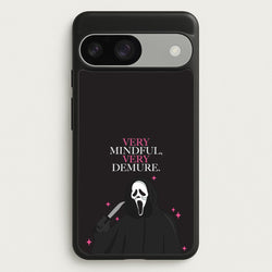 Very Mindful, Very Demure  - Scream Phone Case for Google Pixel 9 / 9 Pro