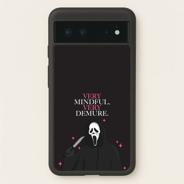 Very Mindful, Very Demure  - Scream Phone Case for Google Pixel 6