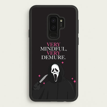 Very Mindful, Very Demure  - Scream Phone Case for Galaxy S9 Plus