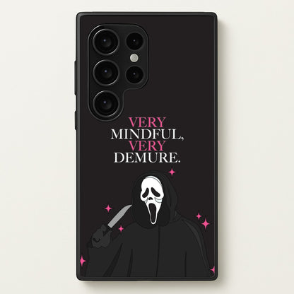 Very Mindful, Very Demure  - Scream Phone Case for Galaxy S24 Ultra