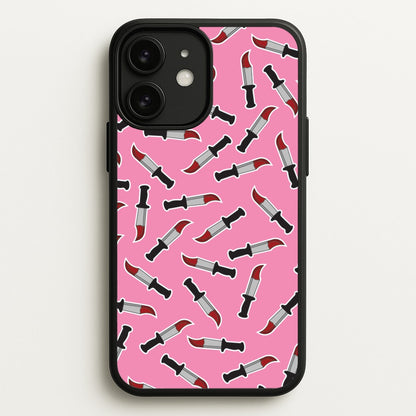 Bloody Knife Pattern  - Scream Phone Case for iPhone 11