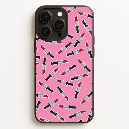Bloody Knife Pattern  - Scream Phone Case for iPhone 12 Pro Max