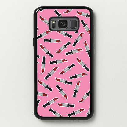 Bloody Knife Pattern  - Scream Phone Case for Galaxy S8