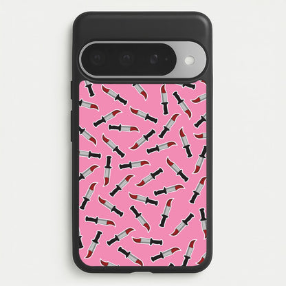 Bloody Knife Pattern Phone Case for Google Pixel 10 Pro XL