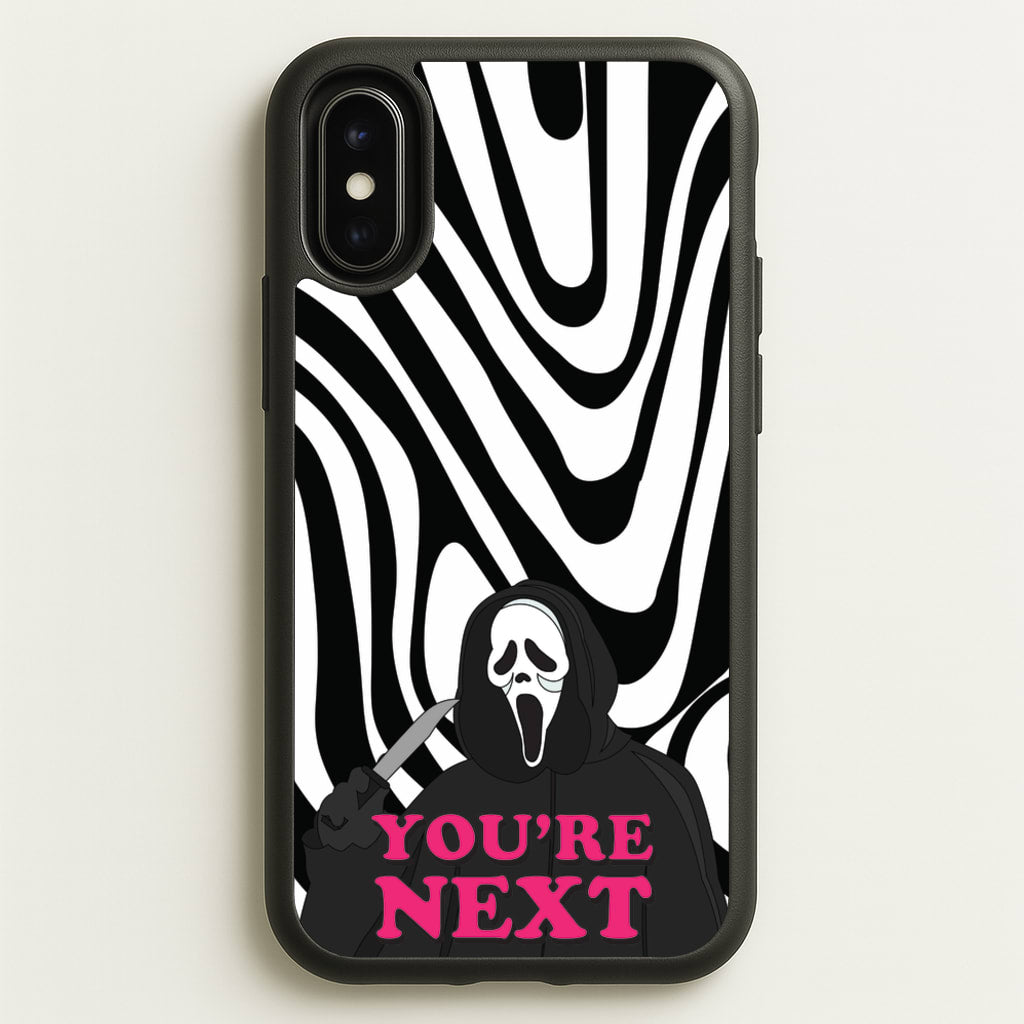 You're Next  - Scream Phone Case for iPhone X / XS