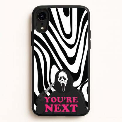 You're Next  - Scream Phone Case for iPhone XR