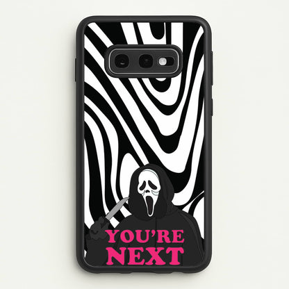 You're Next  - Scream Phone Case for Galaxy S10e