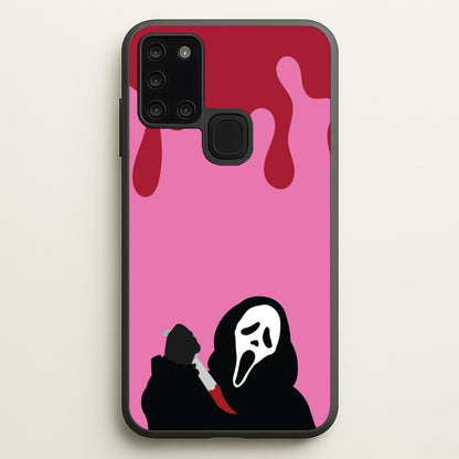 Bloody Knife  - Scream Phone Case for Galaxy A21s