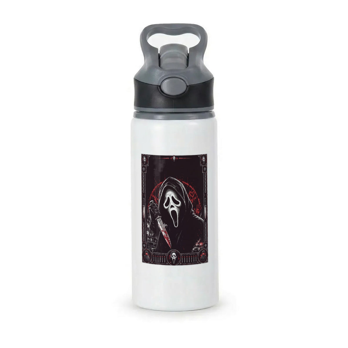 Scream Horror Poster Active Water Bottle