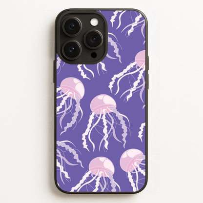 Jellyfish Pattern - Sealife  - Sealife Phone Case for iPhone 16 Pro Max