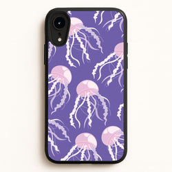 Jellyfish Pattern - Sealife  - Sealife Phone Case for iPhone XR