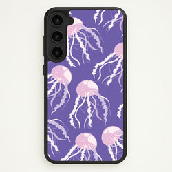 Jellyfish Pattern - Sealife  - Sealife Phone Case for Galaxy S23