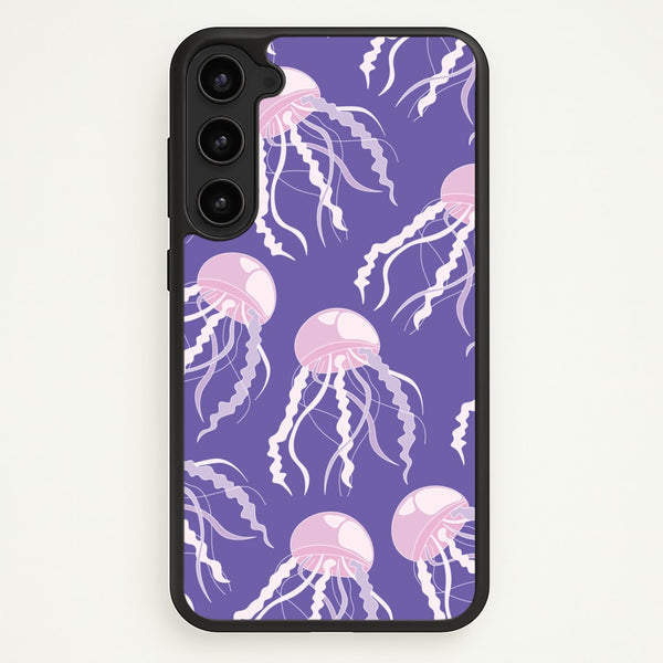 Jellyfish Pattern - Sealife  - Sealife Phone Case for Galaxy S23