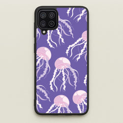 Jellyfish Pattern - Sealife  - Sealife Phone Case for Galaxy A12
