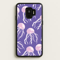 Jellyfish Pattern - Sealife  - Sealife Phone Case for Galaxy S9