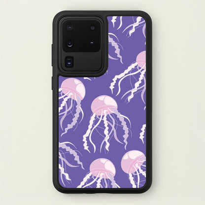 Jellyfish Pattern - Sealife  - Sealife Phone Case for Galaxy S20 Ultra