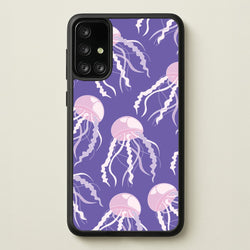 Jellyfish Pattern - Sealife  - Sealife Phone Case for Galaxy A71