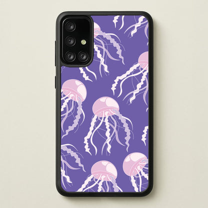 Jellyfish Pattern - Sealife  - Sealife Phone Case for Galaxy A71
