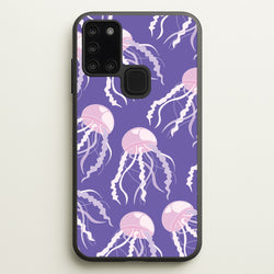 Jellyfish Pattern - Sealife  - Sealife Phone Case for Galaxy A21s