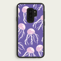 Jellyfish Pattern - Sealife  - Sealife Phone Case for Galaxy S9 Plus