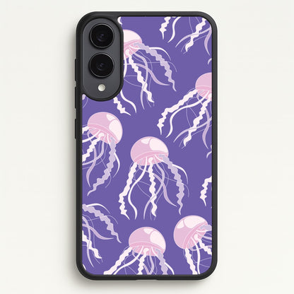 Jellyfish Pattern - Sealife  - Sealife Phone Case for Galaxy S25 Edge